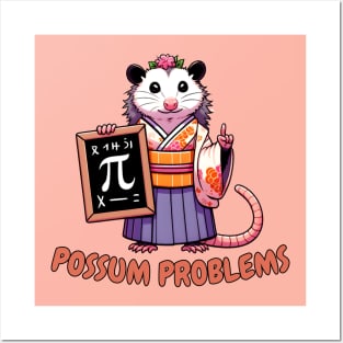 Pi day possum Posters and Art